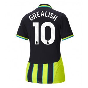 Manchester City Jack Grealish #10 Bortatröja Dam 2024-25 Kortärmad